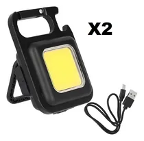 Comprar Linterna Led Bolsillo Recargable Portátil Llavero Destapador