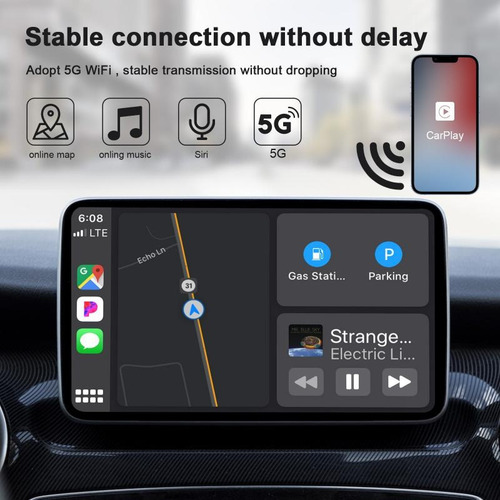 .. Conversor De Carro Sem Fio Carplay Adapter Para iPhone
