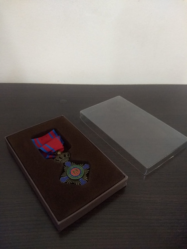 Medalla Militar Condecoracion Orden La Estrella De Rumania (Usado)