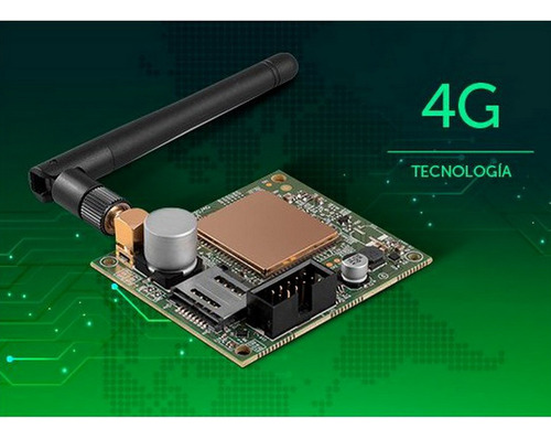 Kit Alarme Intelbras Amt 1000 Smart Net App 4g 4 Sensores