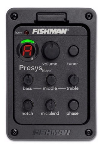 Pickup Gibson Fender Folk compatible con Fishman Presys Blend