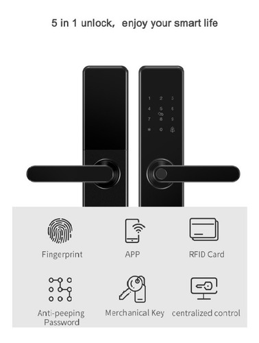Cerradura Electronica Inteligente Digital Huella Wifi Smart