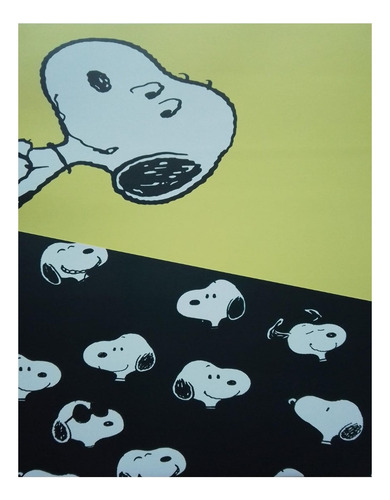 Cuaderno Mooving Carta 96 Hojas Tapa Dura Diseño Snoopy Y Carlitos