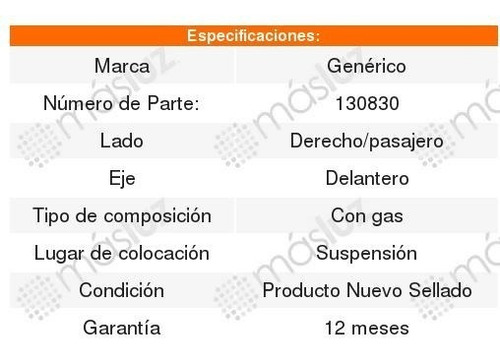 Amortiguador De Suspensión Delantero Attitude 2006-2011