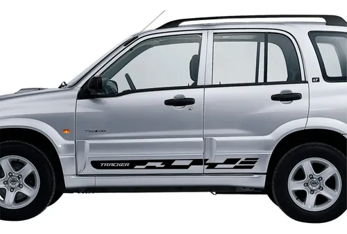 Acessorios Tracker Faixas Lateral Adesivo 2001 A 2009 Ch207