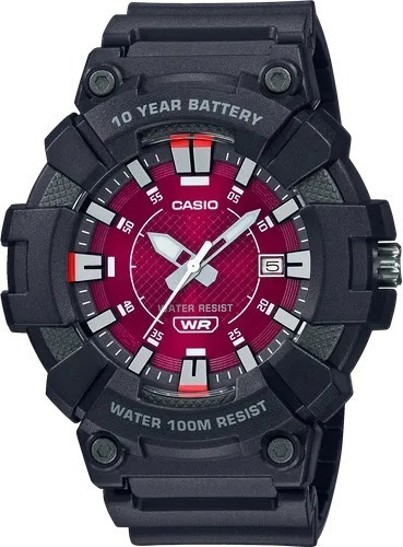 Reloj Casio Sports Red Original Para Caballero E-watch 