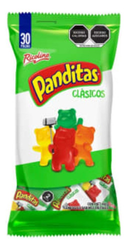 2 Pza Gomitas Panditas Ricolino Clásicos 450 G