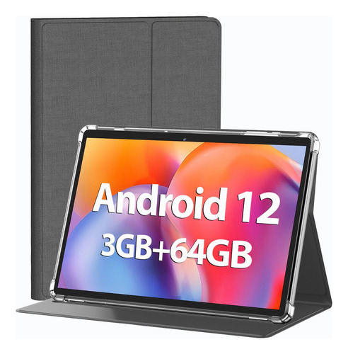 Tablet Con Funda 10 64gb 3gb Android 12 Tableta 5g Wifi