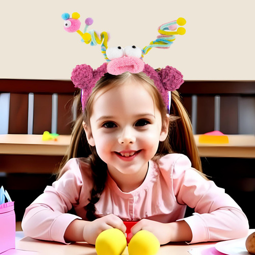 Aro De Pelo De Felpa, Diadema Divertida, Accesorios Para