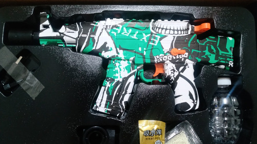 Metralleta Ak-47 Pistola De Hidrogel Juguete De Balas De Gel
