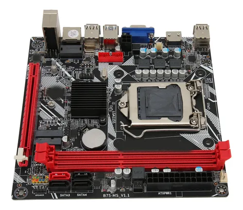 comprar Placa-mãe Do Computador B75 Ms Lga 1155 Suporta Memória Ddr3