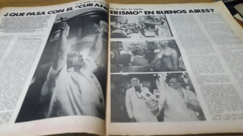 Revista Clarin N° 13057 Año 1982 Curandismo Fe Popular Mitos