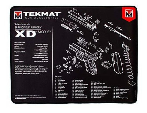 Tekmat Handgun Ultra 20 Premium Springfield Xd Mod 2 - Alfom