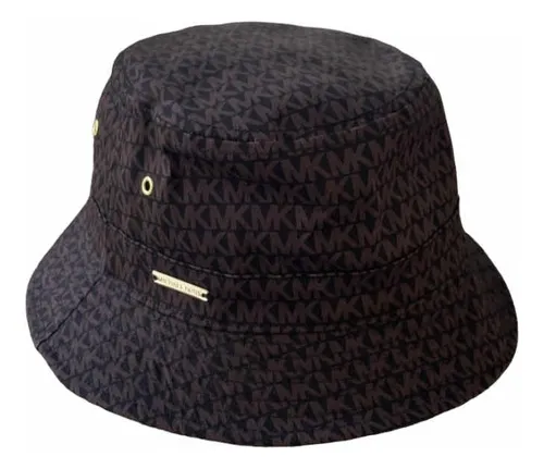 Sombrero Michael Kors Bucket Hat Mk Monogram Letras Denim Go