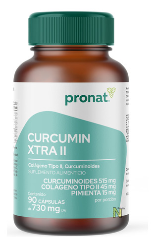 Curcumin Xtra Ii (90 Caps) Pronat