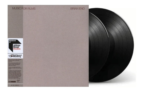 Brian Eno  Music For Films Vinilo Nuevo 2 Lp