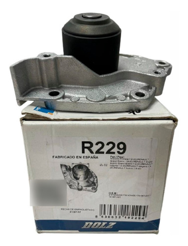 Bomba De Agua Dolz P/ Renault Megane 2 1.9 F9q 52mm