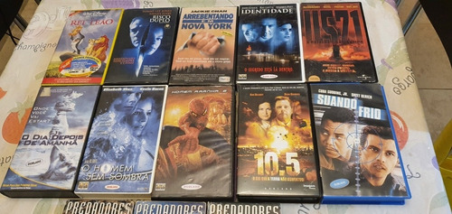 Imagem 1 de 7 de Fita Vhs Raras Ano 2004 Lote
