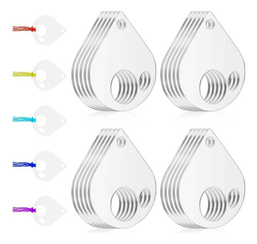 3 X 20x Gotas De Hilo Transparente Para Bobinas De Hilo