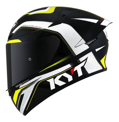 Casco Kyt Tt-course Grand Prix Black/yellow 