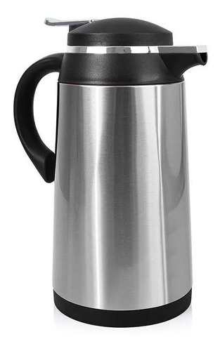 Garrafa Termica Aço Inox Camelia Preto 1,2l Termopro Tp6546