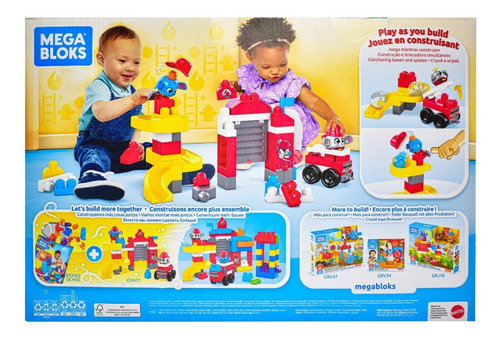 Mega Bloks Estacion De Bomberos 50 Pz Fisher Price