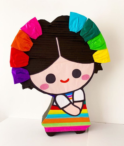 10 Mini Piñata Dulcero Fiesta Mexicana