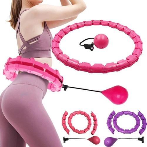 Imagen 2 de 10 de Abdomen Inteligente Ajustable Y Cintura Delgada Hula Hoop
