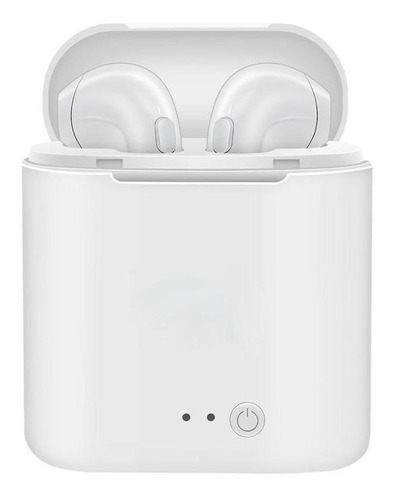 Imagen 1 de 3 de Audífonos in-ear inalámbricos i7S TWS blanco