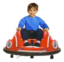 Comprar Carrito Chocón Eléctrico Para Niños Giro 360° Reproduce mp3 y Control remoto Color Rojo