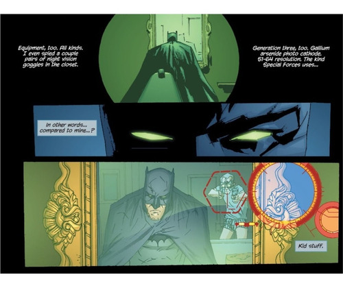 Comic Dc Clásicos Modernos Batman Black Mirror Tapa Blanda