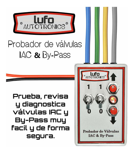 Probador De Válvulas Iac Y By-pass Lufo Autotronics