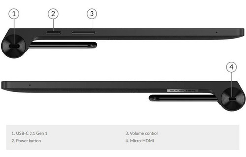 Imagen 7 de 10 de Tablet Lenovo Yoga Smart 13 Pulgadas K606f 8gb + 128gb 8mpx