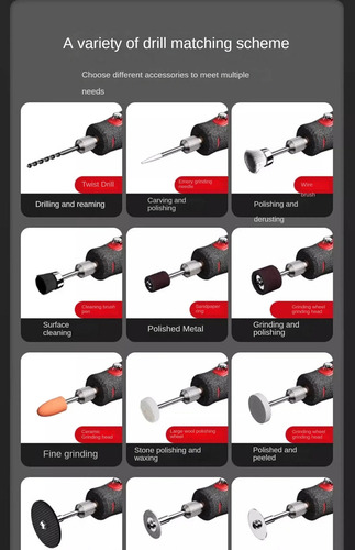 Herramientas De Corte Y Grabado Mini Taladro Frecuencia 60hz Potencia 135 W