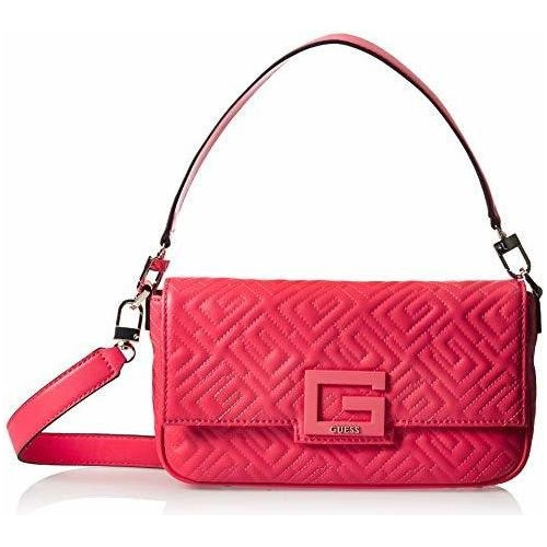 Bolso De Dama Guess Brightside Bolso De Hombro Cherry Talla 