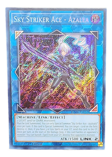 Sky Striker Ace-azalea Yugioh! Inglés Secret Rare 