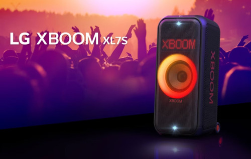 Bocina Recargable LG Xboom Resistente Al Agua Xl7s C/ Ruedas