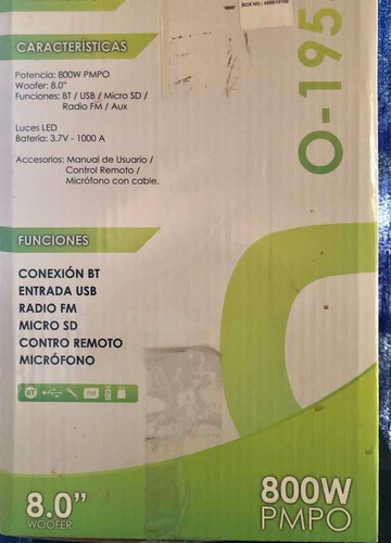 Parlante Bluetooth