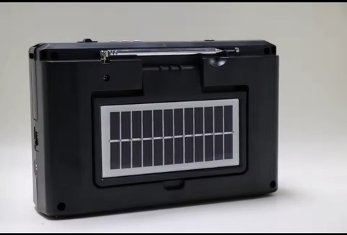 Radio Solar Bluetooth Multibanda Recargable
