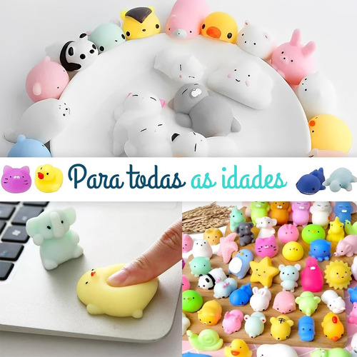 Squishy Mochi Anti Estrés Soft Squeeze Animal Kit (20)