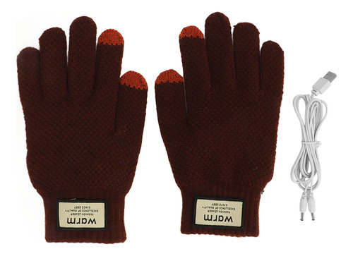 Guantes Cálidos De Invierno, 1 Par De Carga Con Pantalla Tác