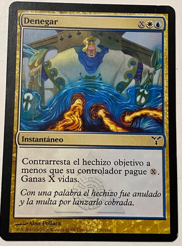 Cartas Magic Denegar Instantáneo 2006 Mtg Nps