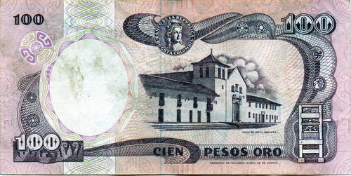 Billetes Antiguos Colombia 20, 100 Y 200 Pesos Oro (Usado)