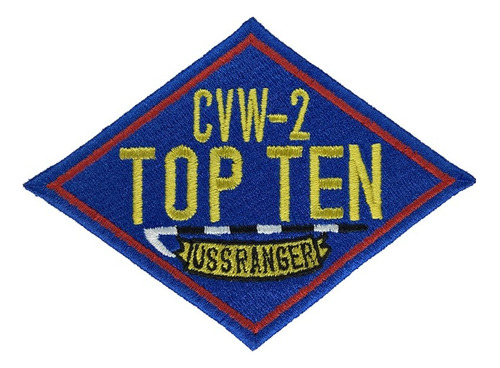 Cvw-2 Top Ten Avm-8 - Top Gun - Parche Bordado - Película
