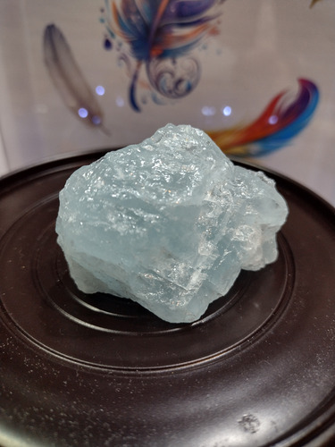 Piedra Natural Aguamarina( Calidad Superior 80 Grs, 6 Cm)