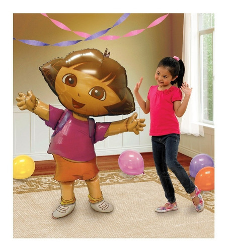 Globo Dora La Exploradora, Airwalker, A127cms, Fiesta,regalo