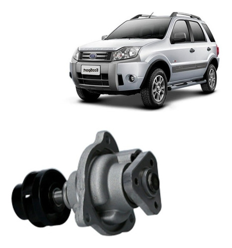 Bomba De Agua Para Ford Ecosport 1.6 2003 2012 Zetec 8v