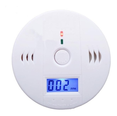 Detector Y Alarma De Monoxido De Carbono 85db Casa Oficina