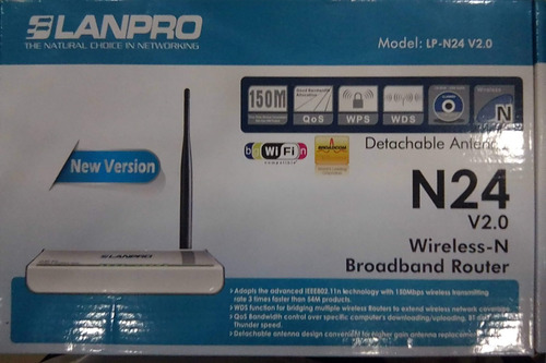 Router N-24 Wireless-n Lampro Org Nuevo. Qqp. Ma.