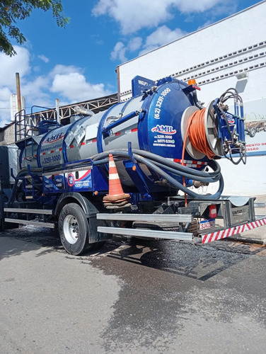 Caminhao Volkswagem 17-190 Limpa Fossa E Hidrojato De 12.000